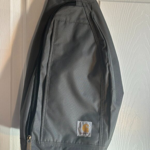 Carhartt Sling Bag Over the Shoulder Gray Used Once 10"x18"x5" - Picture 1 of 7